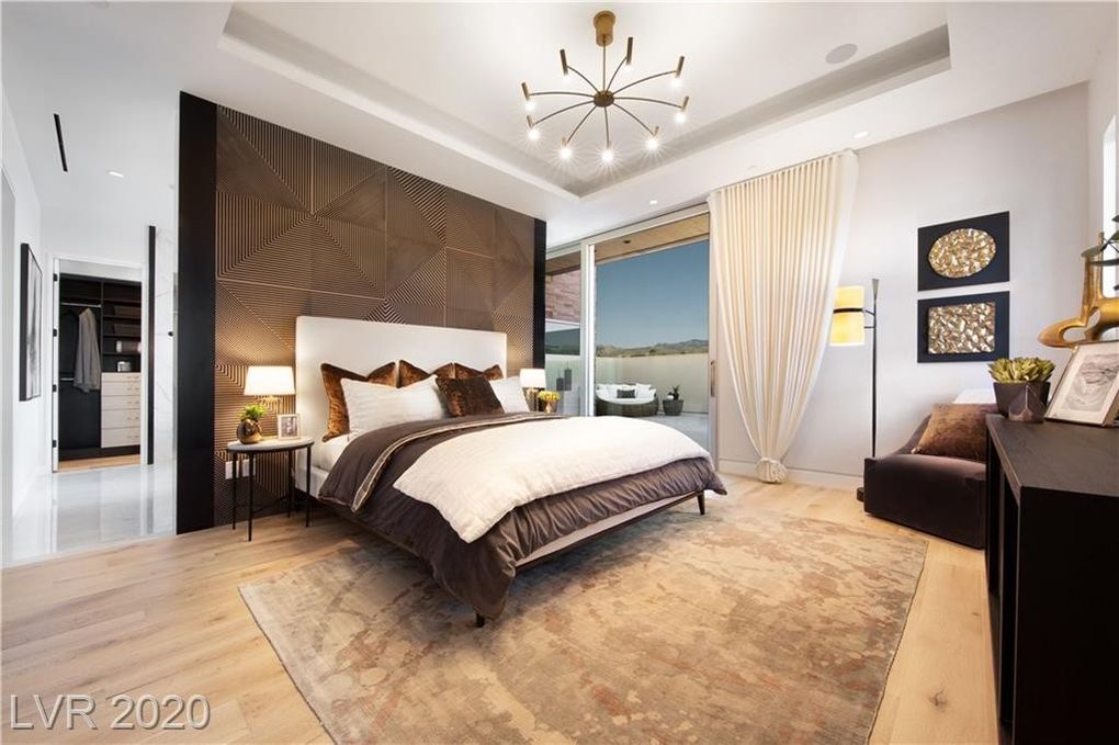 Las Vegas Sekisui Smart Home Master Bedroom